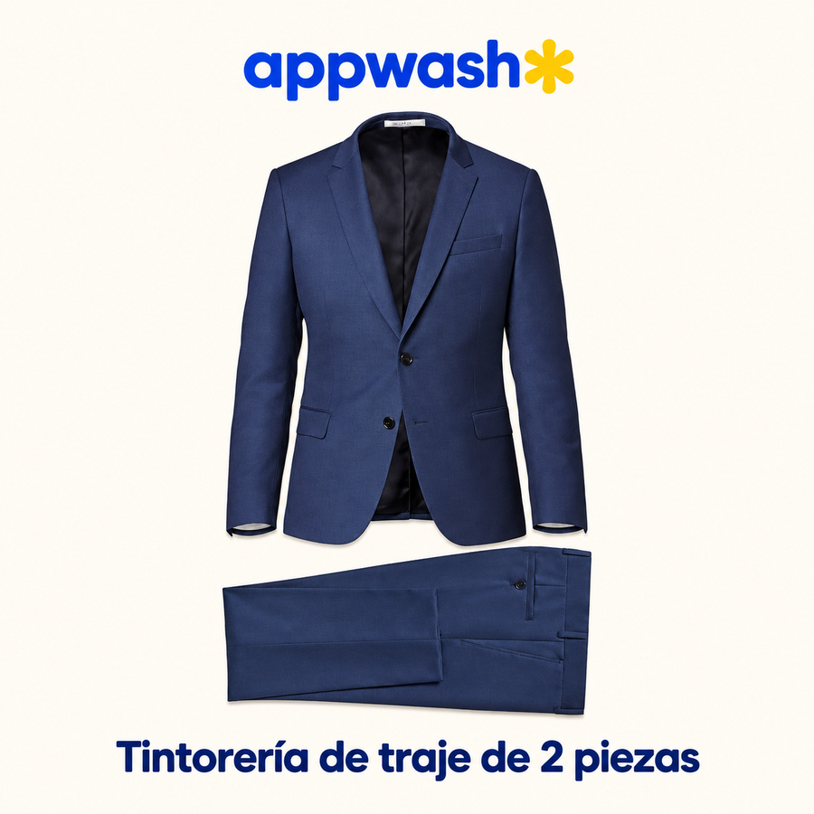 Appwash — Tintorería de traje de 2 piezas