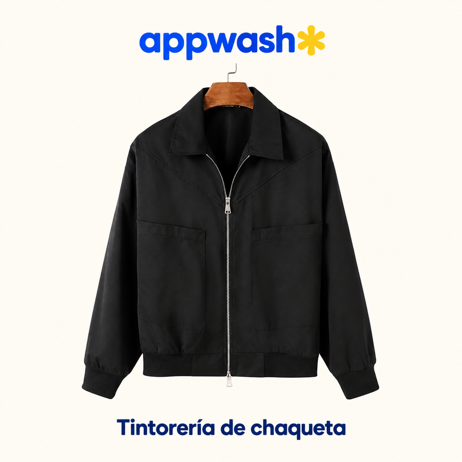 Appwash — Tintorería de chaqueta
