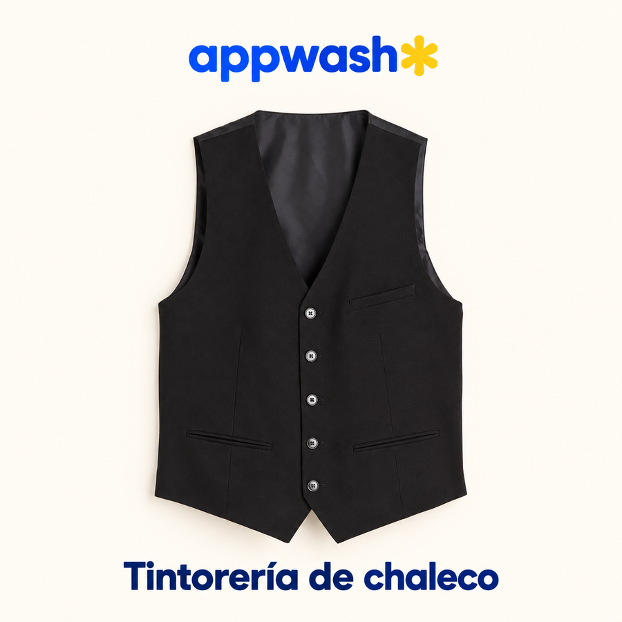 Appwash — Tintorería de chaleco