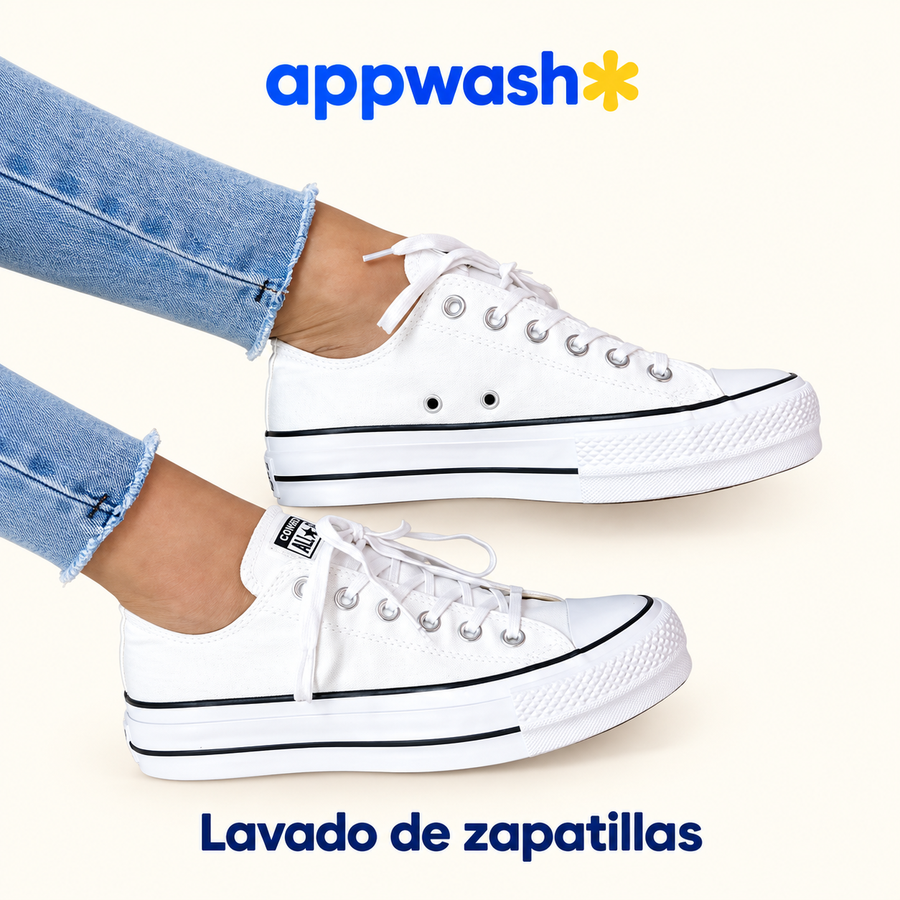 Appwash — Lavado de zapatillas